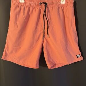Billabong Men's Peach Swim Board Shorts